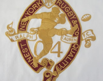 超希少 タグ付き Ralph Lauren rugby 錨キーホルダー 2004