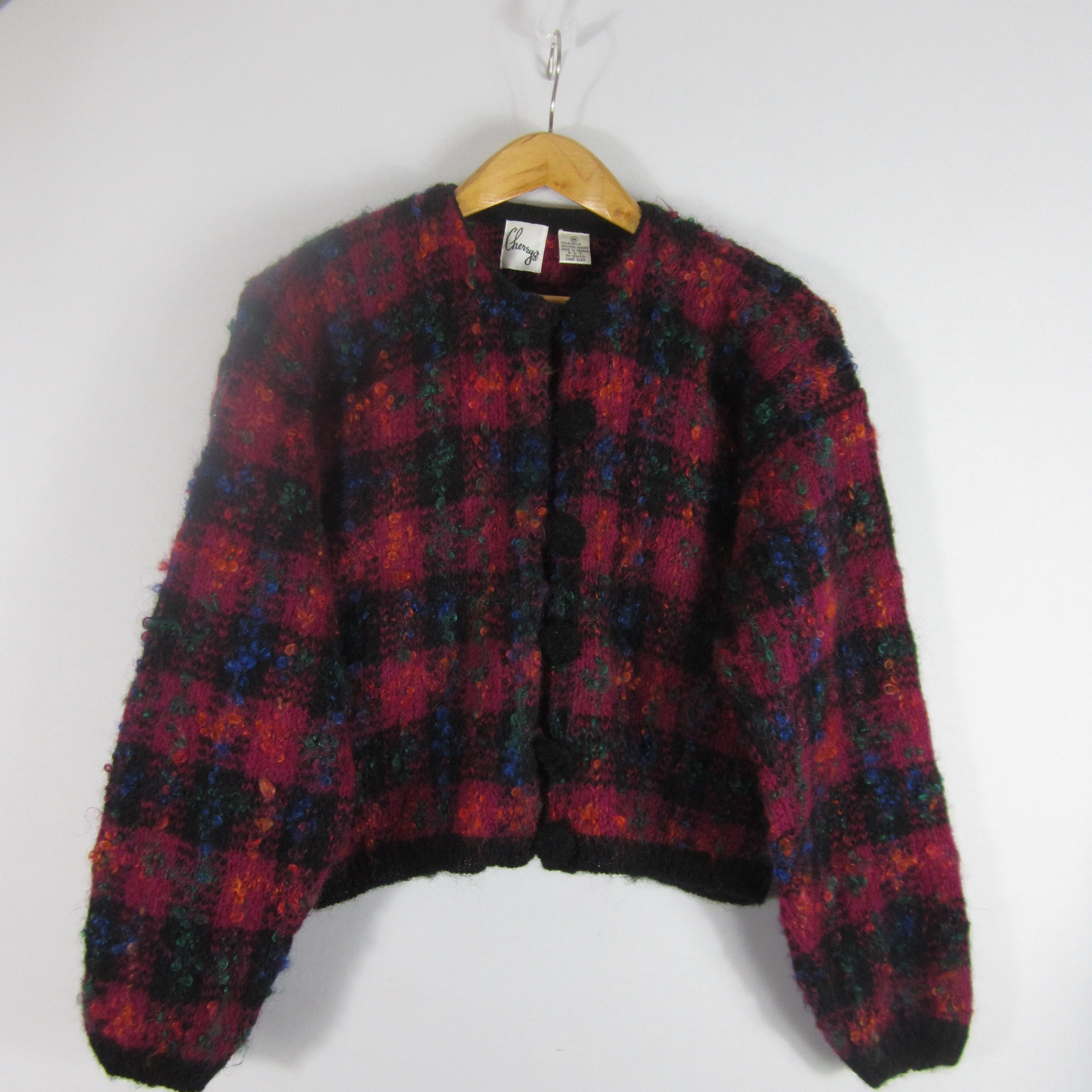 Green Boucle Sweater - Etsy Singapore