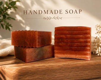 Kentucky Bourbon Soap – Handmade Whiskey Bar Soap for Men (4oz-5.8oz)