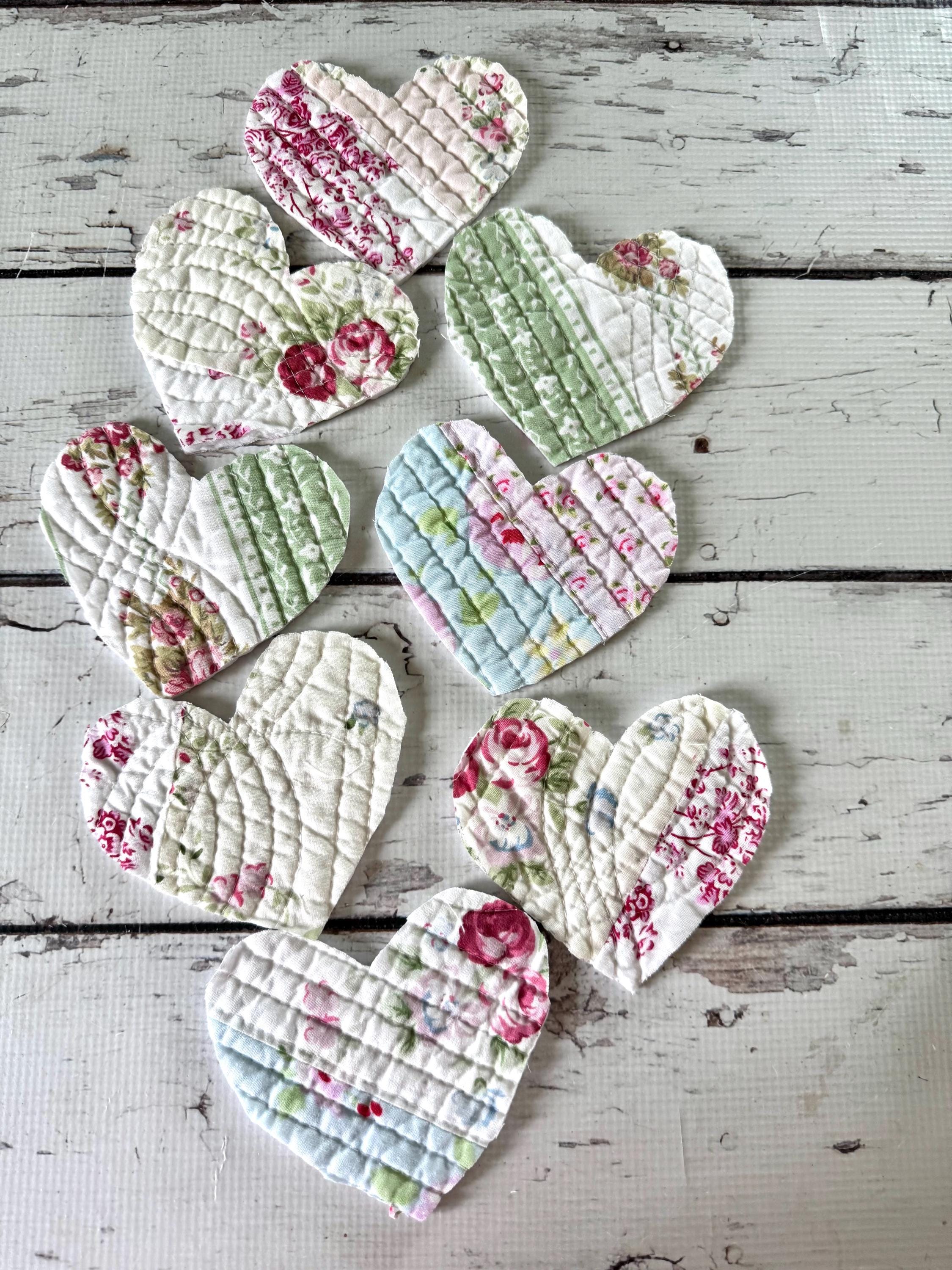 Heart Art Quilt - Etsy