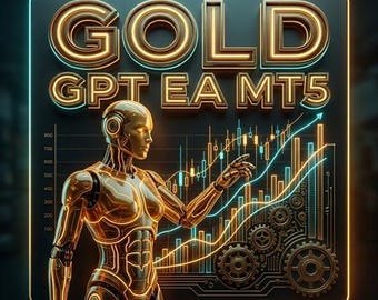 Asesor experto automatizado Gold GPT EA MT5 / XAUUSD para Forex