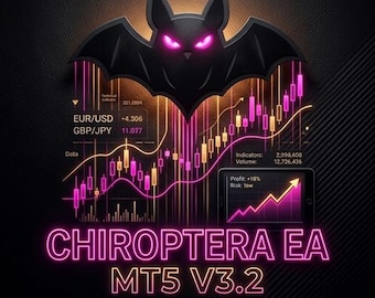 Chiroptera EA MT5 | Automated Gold & FX Scalping EA