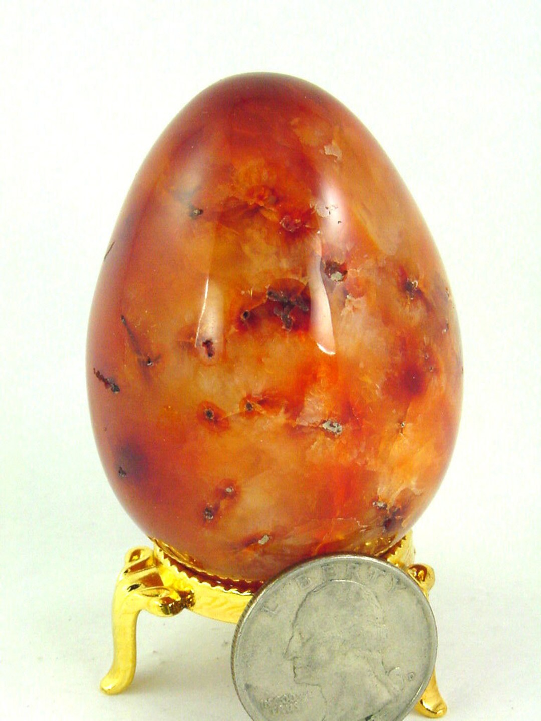 【カーネリアン】 エッグ ② CARNELIAN EGG CARNELIAN EGG #2 – American Crystal Company