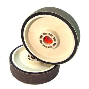 6&quot; x 1 1/2&quot; x 60 grit diamond soft flex lapidary grinding wheel ( nova style) R