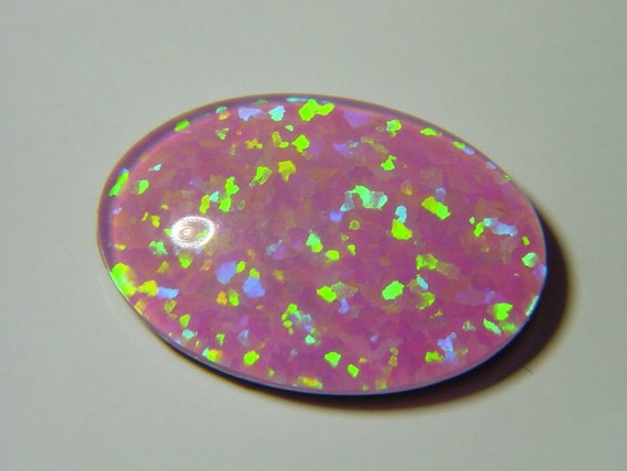 ギルソン ピンクオパール オーバル 13 mm x 18 mm x 4 mm カボション
