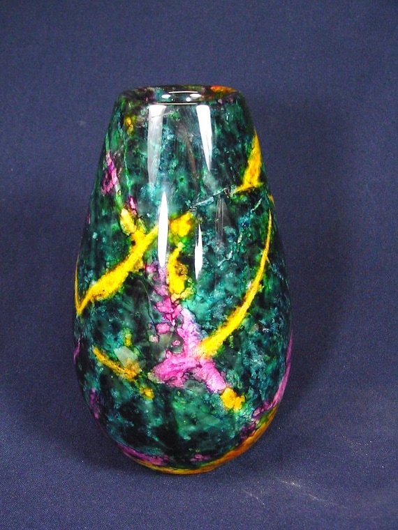 7 Color Serpentine Jade Vase Urn Sculpture 3623K abe Etsy