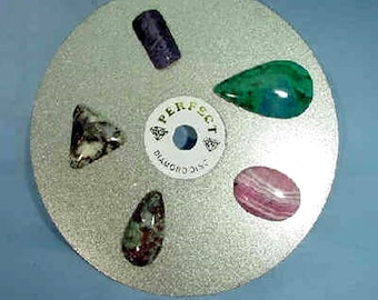 6" x 80 grit Sachi Perfect diamant lapidair facet vlakke schoot