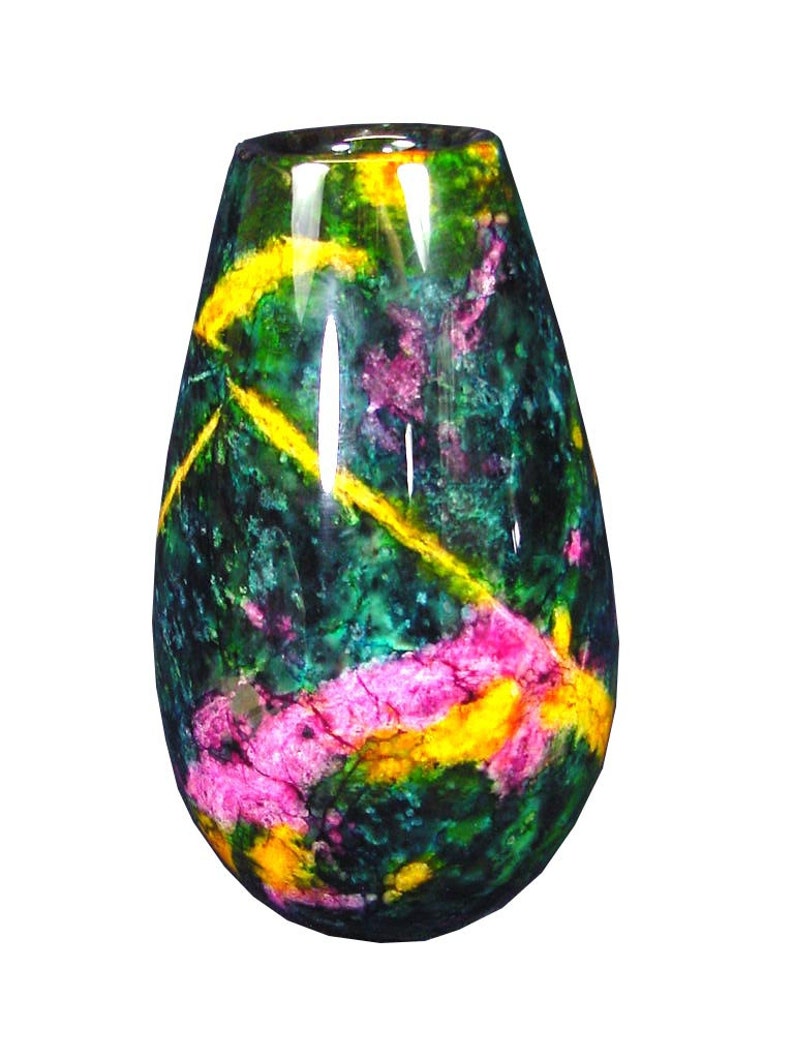 7 Color Serpentine Jade Vase Urn Sculpture 3623K abe Etsy