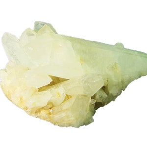 Natural Himalayan Quartz Crystal Cluster 1742B abe