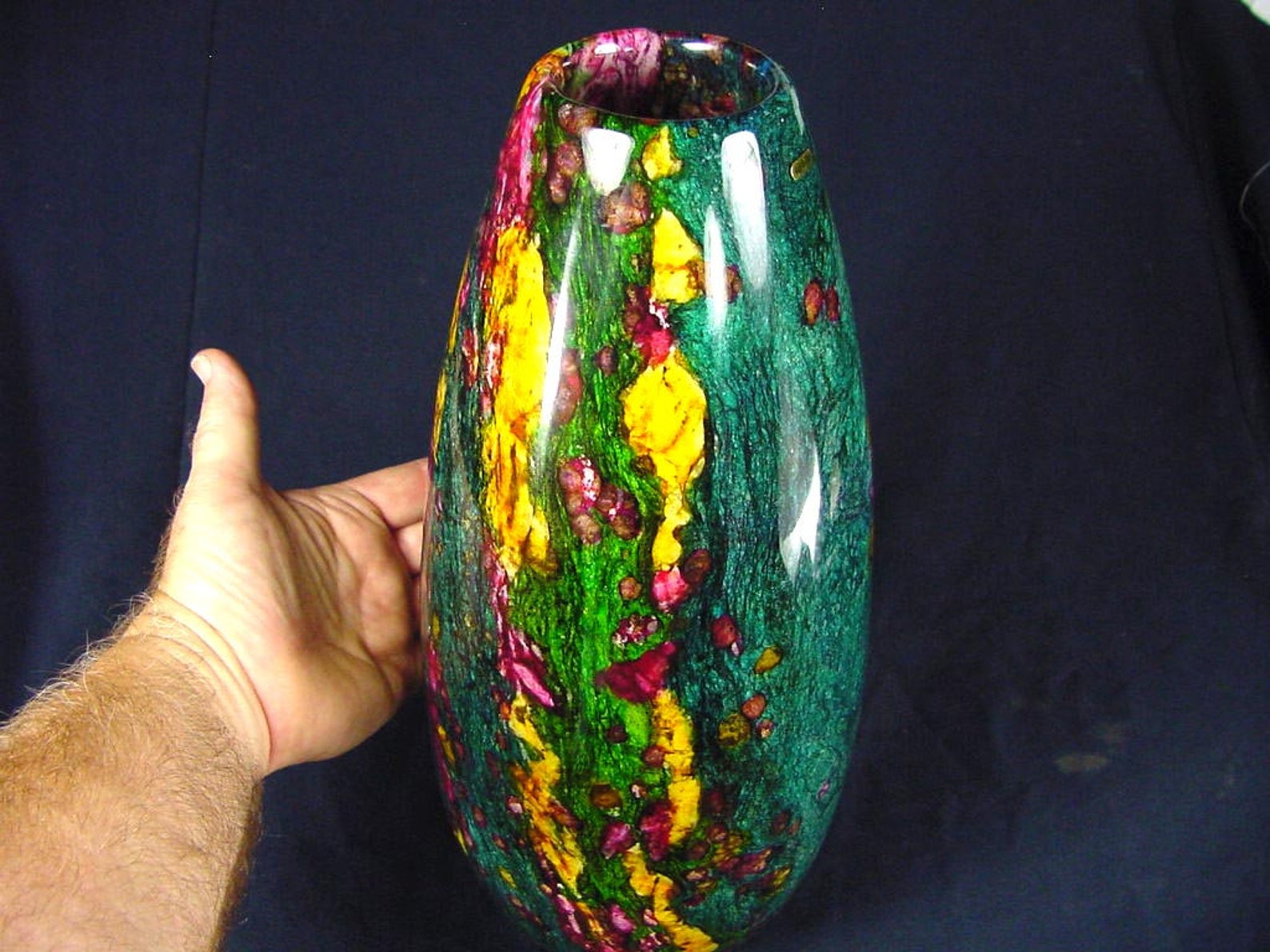 7 Color Serpentine Jade Vase Urn Sculpture 3683K Abe Etsy