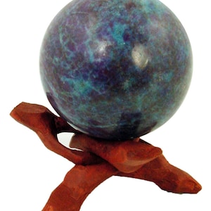 Ruby In Kyanite Healing Crystal Sphere 75mm Fertility Lapidary 1333R abe