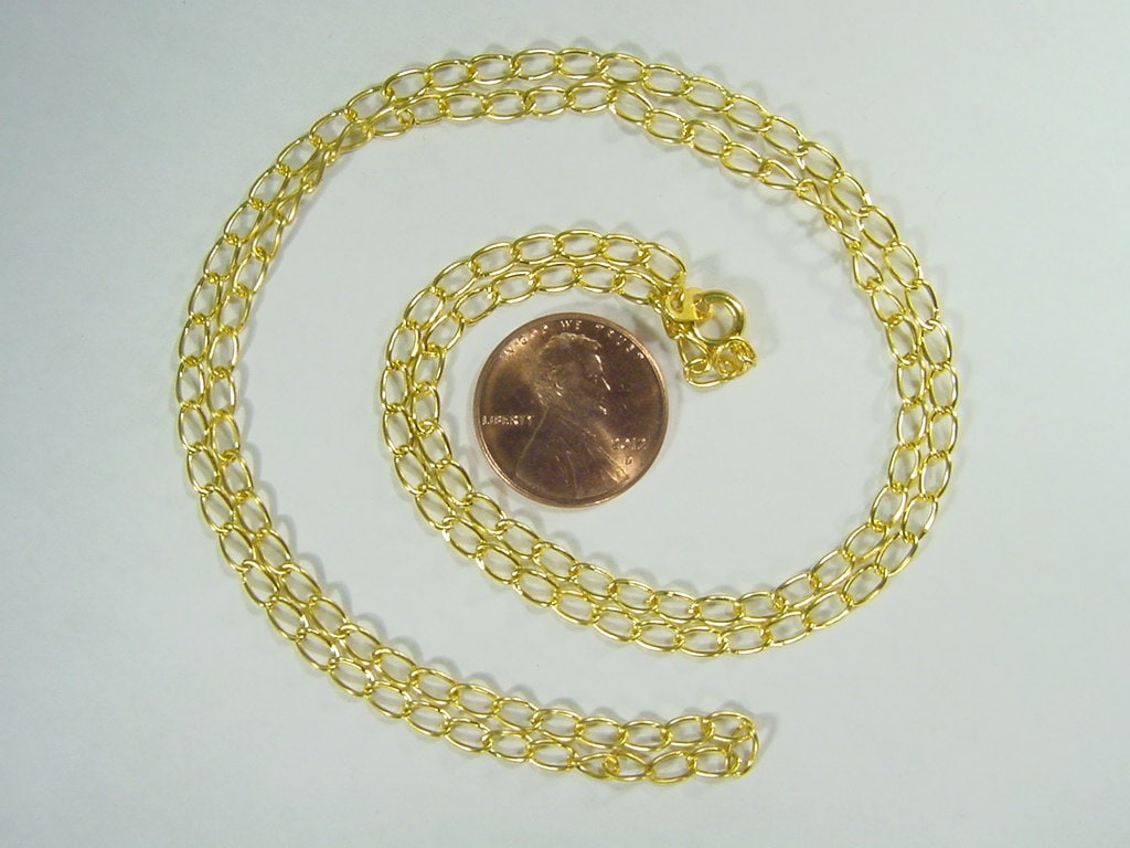 Catena Barbazzale In Oro Giallo 9 Carati - Spessore 7 Mm, Lunghezza 56 Cm - Citerna HGR2D120