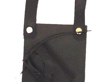 Funda de rana de espada / cuchillo de cuero genuino para recreación renacentista SCA 6641A
