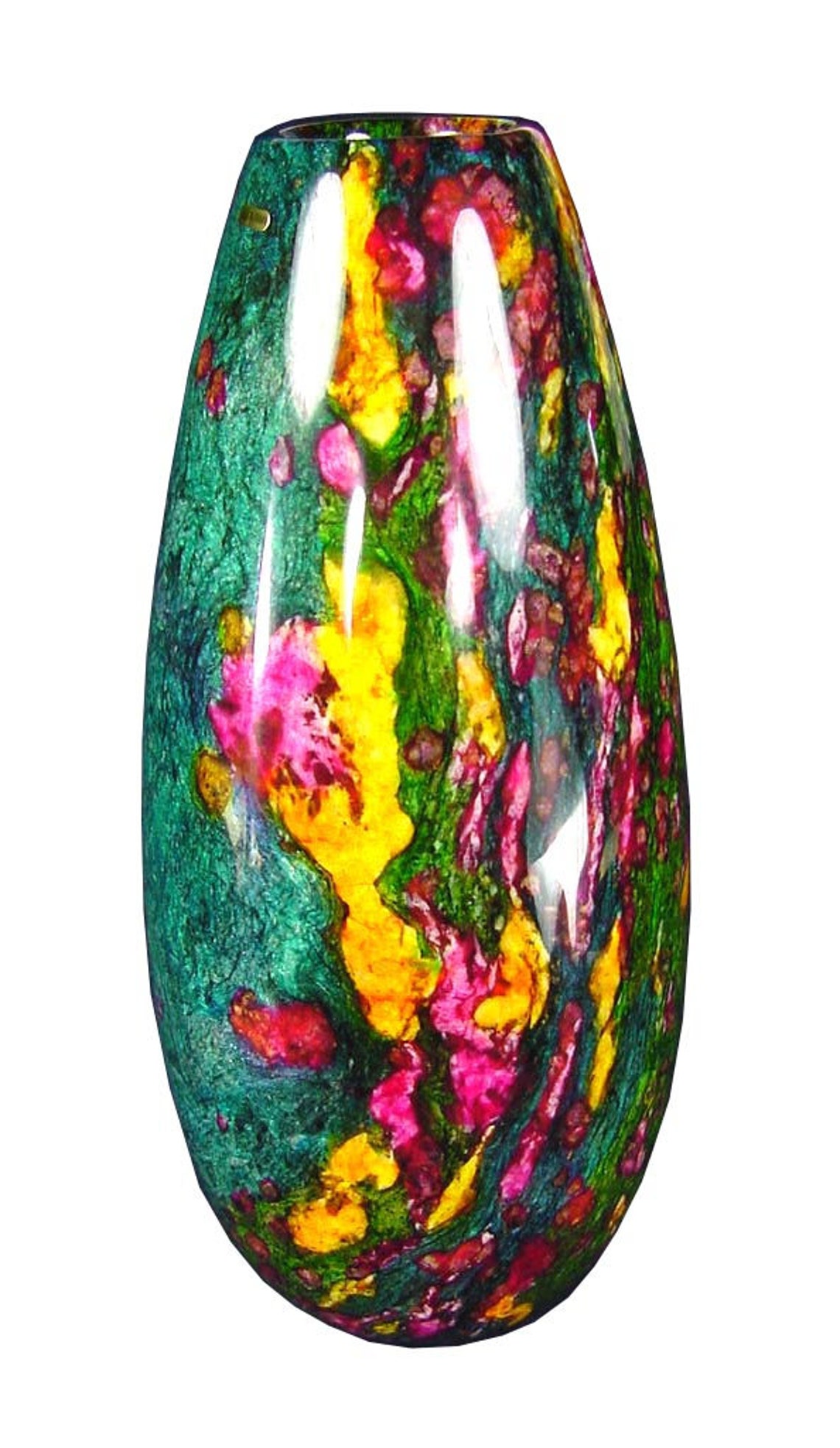 7 Color Serpentine Jade Vase Urn Sculpture 3683K Abe Etsy