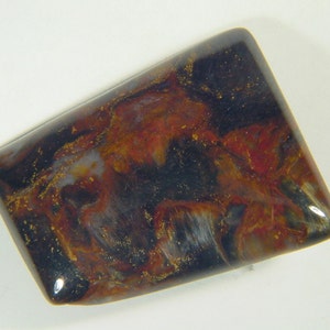 Namibia Pietersite Free Form Cabochon Lapidary Jewelry Gemstone 1488E
