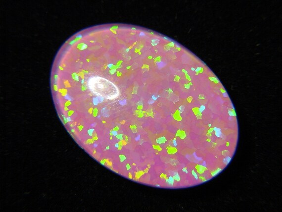 ギルソン ピンクオパール オーバル 13 mm x 18 mm x 4 mm カボション