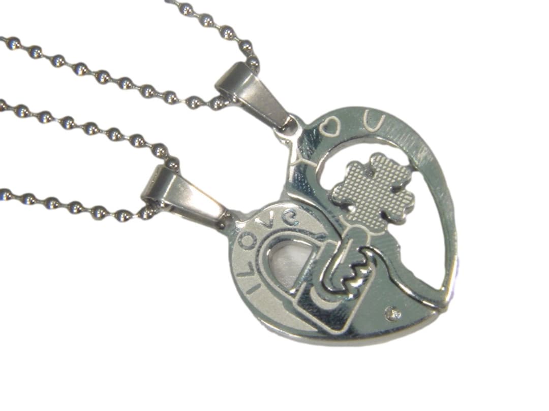 Jovivi Lot De 4 Colliers D'amitié Best Friends Forever And Ever Cœur