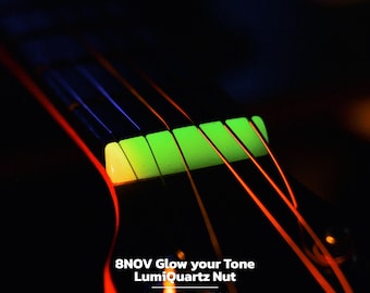 8NOV Glow-in-the-Dark Guitar Nut | HiGrade Handmade Resin