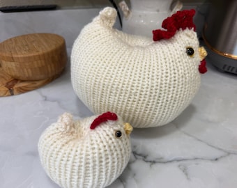 Chubby Emotional Support Chickens