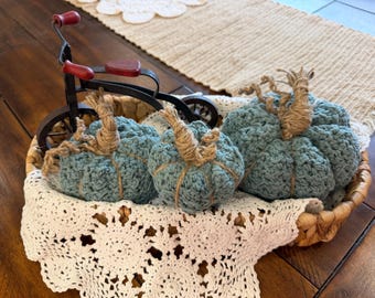 Teal Pumpkin Trio