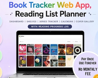 Book Tracker Web App, Digital Book Library, Reading List Planner (Browser-based)