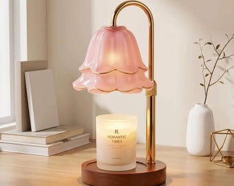 Wax candle warmer lamp