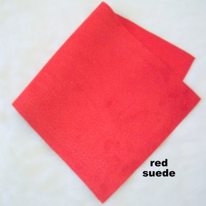 Suede leather skin piece arts crafts purse journal jewelry
