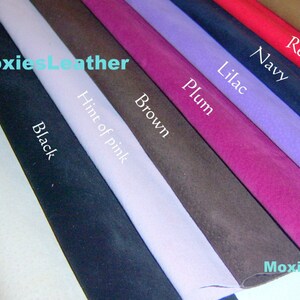 Leder Verkauf "4 x 6" Leder Haut Stück Rest Handwerk Wildleder Scrapbooking Schmuck Puppenherstellung Geldbörse