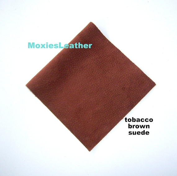 tobacco brown vs taupe Brown Tobacco Suede Remnants - Genuine Suede - Real Suede Taupe Suede Skins  - Brown Charcoal Suede Pieces Remnants