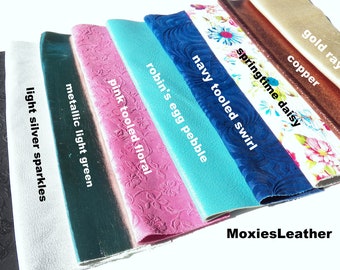 Leather for earrings , leather scraps , leather remnants , earrings leather , leather sheets .moxies leather