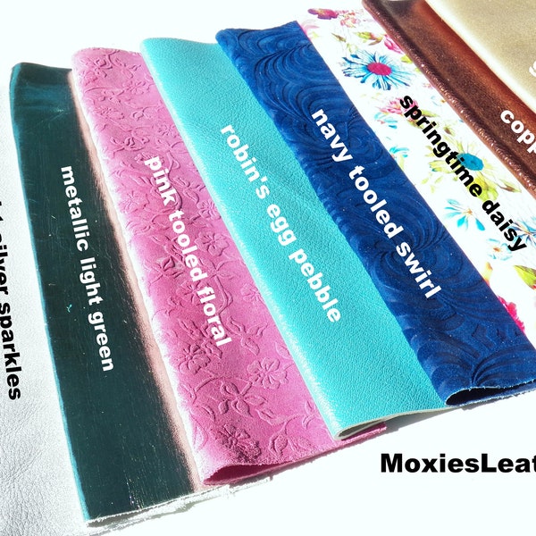 Leather for earrings , leather scraps , leather remnants , earrings leather , leather sheets .moxies leather