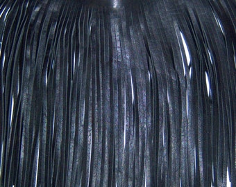Leather fringes 9 colors, real leather, scrap long leather fringes -genuine leather fringe