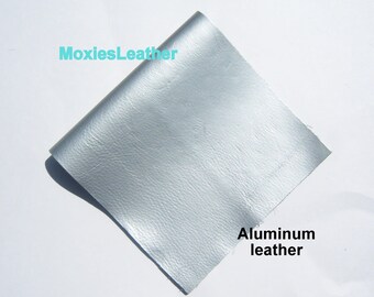 Silver leather pieces , leather fringes , leather for tassels , leather tassels , genuine leather cuts in silver leather