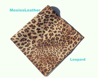 Leopard genuine leather sheets for earrings , animal print leather - tassels, pieces, earrings leather strips