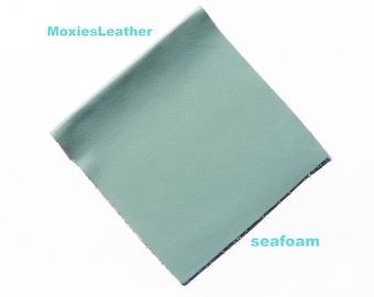 Lederreste, Seafoam Leder, Lederreste, Ohrringe Leder, Lederlaken.