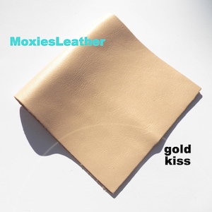 Leather pieces -gold leather necklaces , leather for  crafts, light gold leather , leather for earrings , leather gold tassels