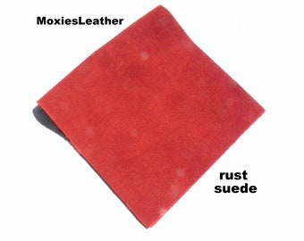 New suede skins 6 x 12  - full suede skins , suede pieces , suede for jewellery , suede for earrings