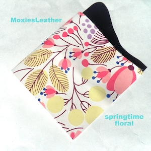 leather for earrings, floral print, leather sheets, leather remnants, earrings leather