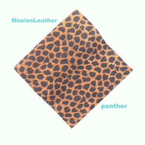 Panther leather sheets, leopard leather pieces for earrings, wholesale leather sheets, animal leather print ,