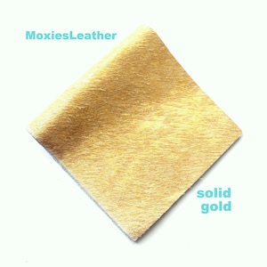 Sale Gold large hair on  hide leather pieces- large sizes leopard print leather - leopard, print leather - leather hide with hair on