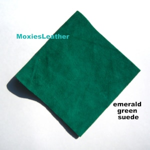 orange suede - suede pieces - genuine suede pieces - earrings for moxies leather moxies leather and suede