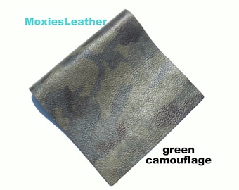 Camo leather pieces , camoflage genuine leather -camo leather earrings , camouflage leather pieces , camouflage leather