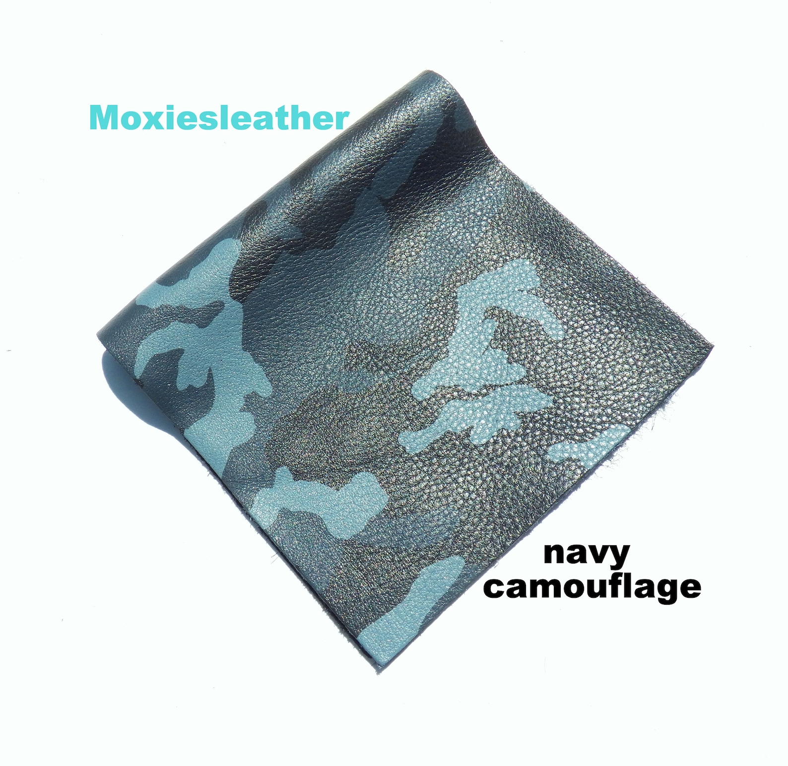 Camo Leather Pieces Camoflage Genuine Leather camo Leather Etsy