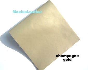 leather pieces , leather scraps , leather for tassels, genuine leather pieces , champagne gold ,