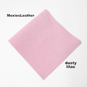 Dusty lilac suede sheets -blue suede - green suede pieces - suede for tassels , real suede -piece of suede , tassel in suede , fringe