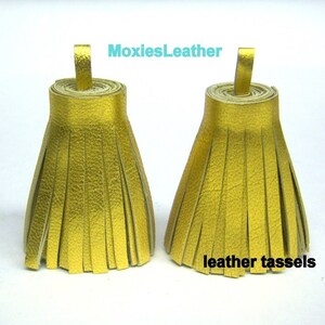leather tassels for shoes, handmade black leather tassels for replacement image 4