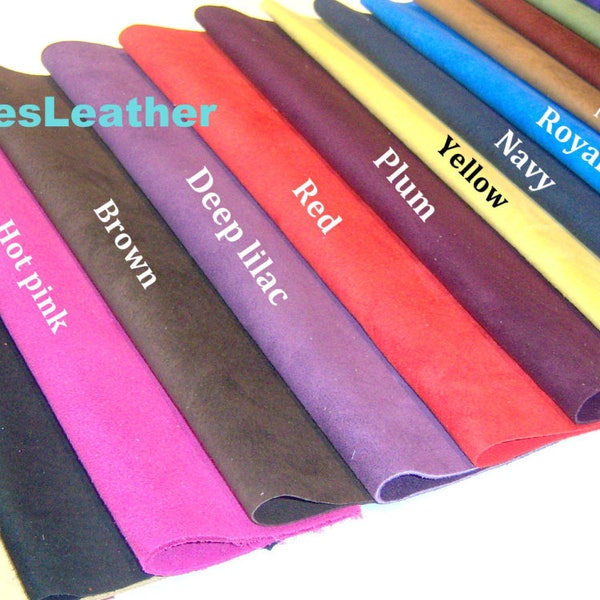 suede sheets  ,leather suede skin piece strips bands arts crafts - suede skins - wholesale suede from moxies leather -
