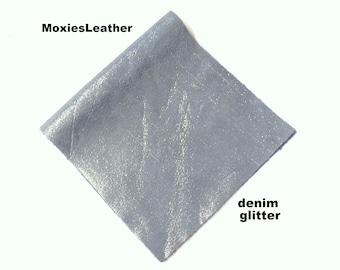 Soft denim blue leather pieces -  black, royal, sage, teal leather - leather for  crafts, jewellery journal cover - earrings leather -moxies