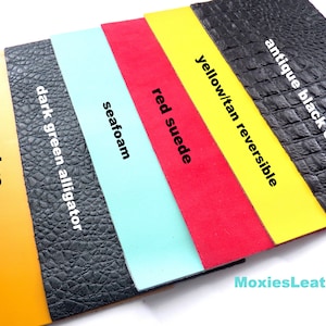 firm leather - leather for earrings, leather for jewelry thick leather scraps yellow, leather wholesale