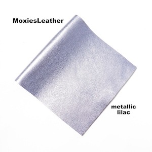 Metallic Lederstücke, Regenbogen Leder, rotes Leder für Quasten, Lederquasten, echtes Lederstück